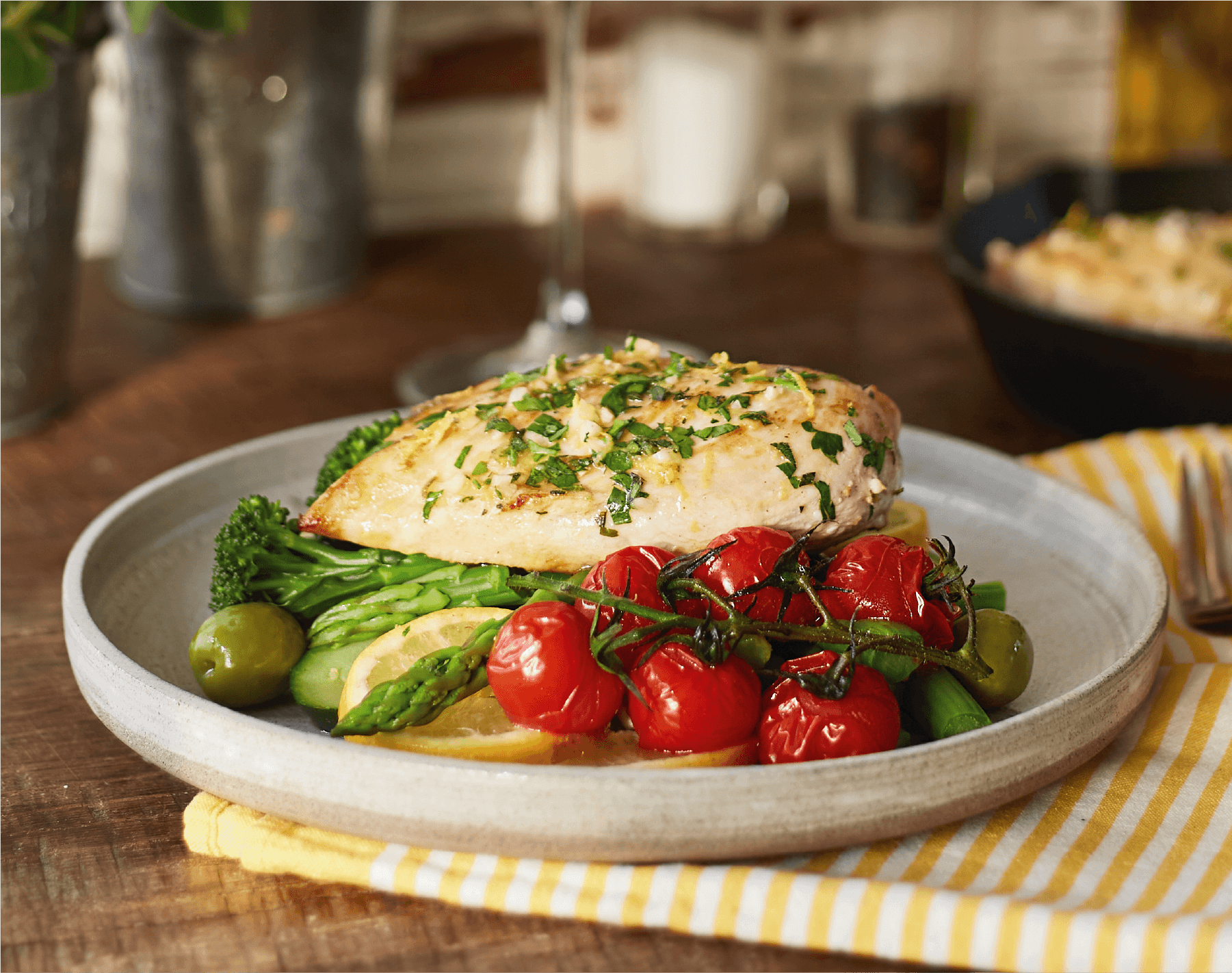 Mediterranean Lemon Chicken image