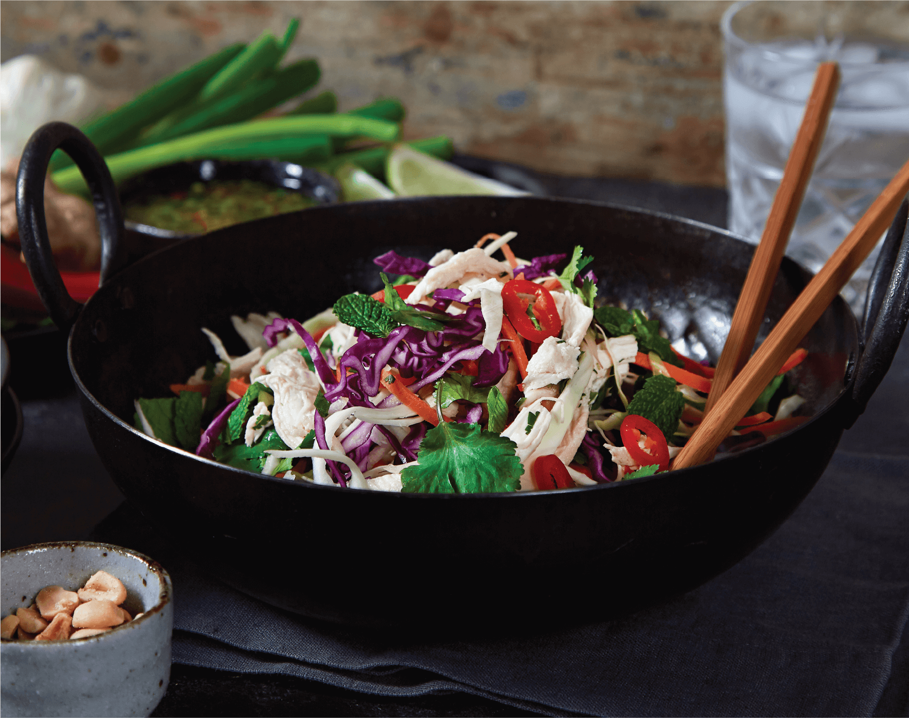 Ginger-Lime Chicken Slaw image